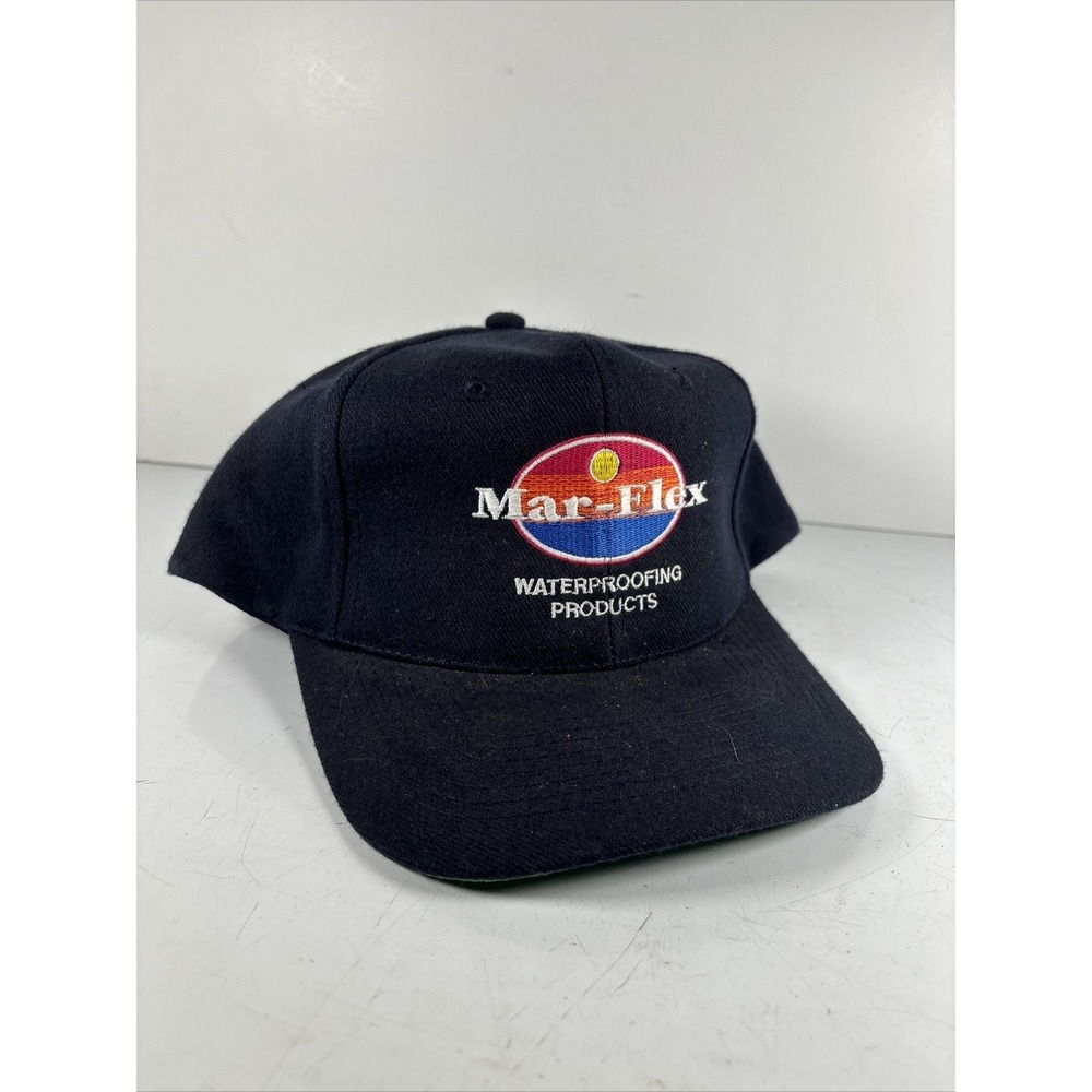 Mar-Flex Co Products Construction Snapback Hat Workwear Cap Local Blue